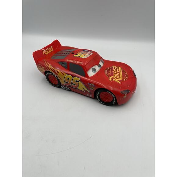 RADIO CONTROL Disney Pixar Cars Lightning Mcqueen TYCO R/C CAR ONLY - Picture 3 of 8